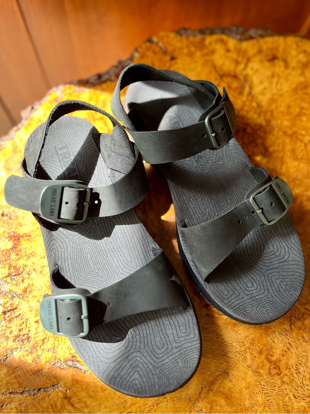 Taos Salinas Leather Sandals, NWOB